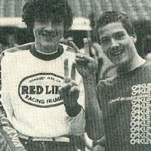 Uli and A. Tittmann in the Pontiac Silverdome, Detroit, 1981