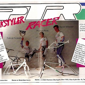 PTR advert in Speed magazine. The "Racer" never made it to production