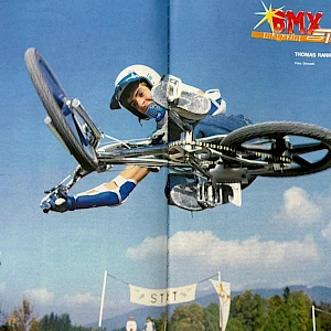 Tabletop Air at a BMX track, 1984