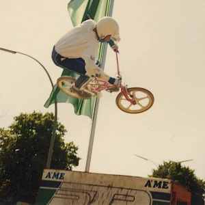 Air bei einer Show in Hamburg, 1985. Foto: Thommy Schuster