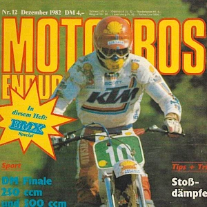 Die erste Ausgabe der BMX Special war eine Beilage im Motocross Enduro Magazin