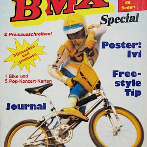 Jan Klostermann adorned the cover of the third issue in 1984