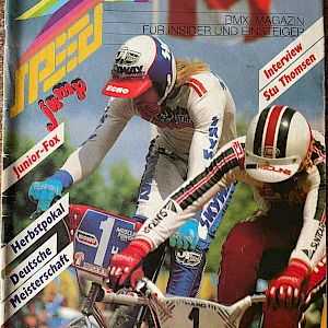 The first issue of Speed Jump magazine from 1983