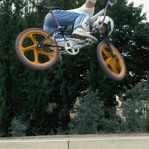 Air im Volkspark Mariendorf, Berlin. 1986