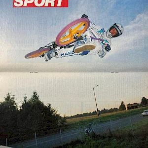 Poster from BMX Sport from 1986