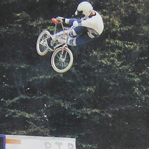 Rainer im Jugendpark auf Haro 1987