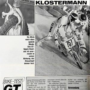 GT Test aus der Speed 1985