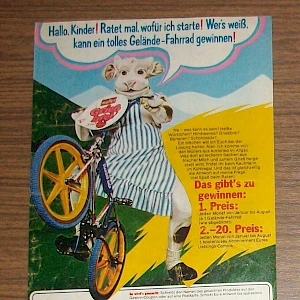 Müllermilch Werbung aus dem Jahre 1981