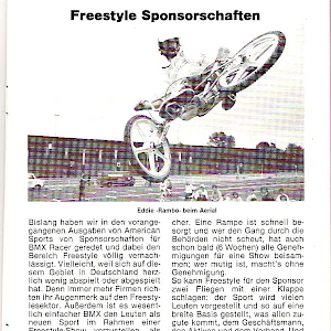 Artikel aus American Sports 7/1985
