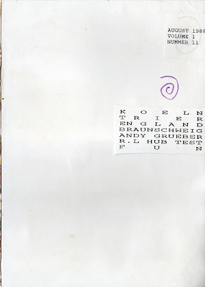 Decade 'Zine 11/1988