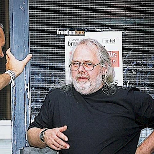 Peter (r) mit Mike Rentsch