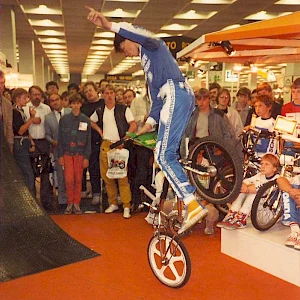 Björn Paetow auf der IFMA 1984