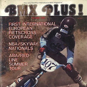 First coverage of BMX in Europe in BMX Plus! from 1979