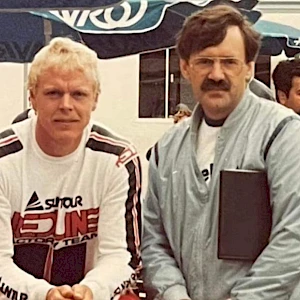 Gerrit Does (r) with Stu Thomsen