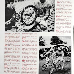 Uwe Sturm Interview aus Speed 06/1985