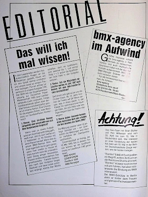 BMX Sport 5/1986 Seite 2