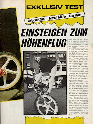 Aus BMX Sport 5/1986