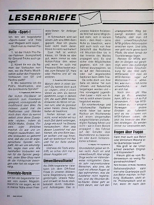 BMX Sport 5/1986 Seite 34