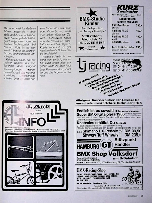 BMX Sport 5/1986 Seite 35