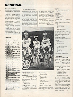 BMX Sport 5/1986 Seite 42