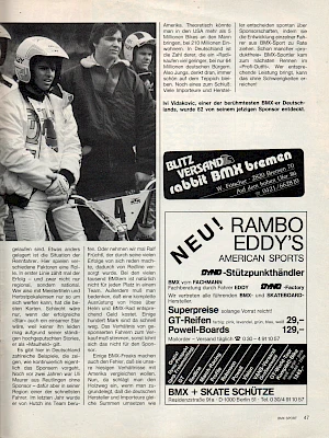 Aus BMX Sport 5/1986