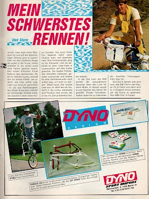 Aus BMX Sport 5/1986
