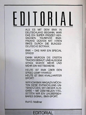 BMX Sport 3/1986 Seite 2