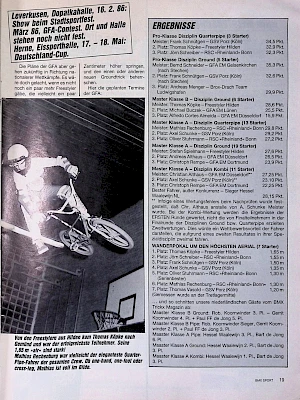 BMX Sport 3/1986 Seite 19