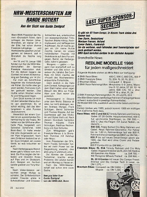 BMX Sport 3/1986 Seite 20