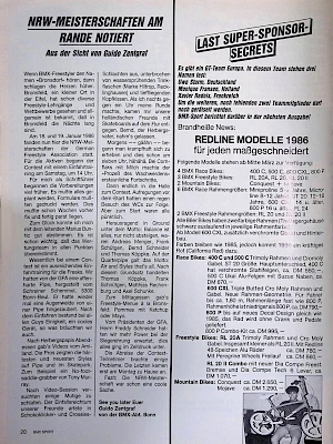 BMX Sport 3/1986 Seite 20