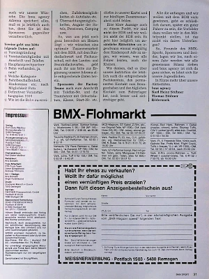 BMX Sport 3/1986 Seite 31