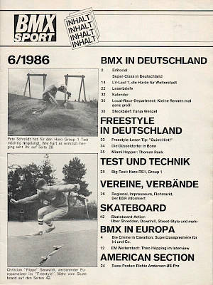 BMX Sport 6/1986 Seite 3