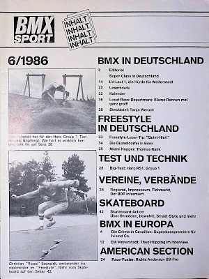 BMX Sport 6/1986 Seite 3