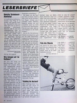 BMX Sport 6/1986 Seite 22