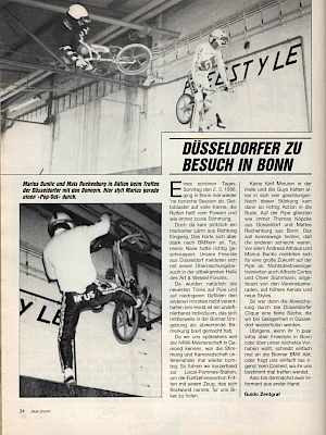 BMX Sport 6/1986 Seite 34