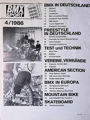 BMX Sport 4/1986 Seite 3