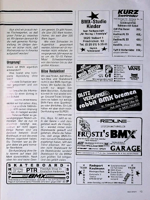 BMX Sport 4/1986 Seite 13