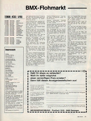 BMX Sport 4/1986 Seite 31