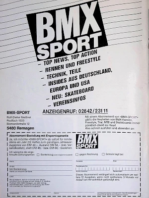 BMX Sport 4/1986 Seite 54