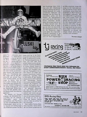 BMX Sport 4/1986 Seite 55