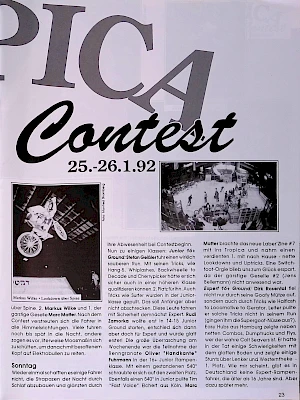 Monster BMX 6/1992 Seite 23