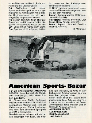 American Sports 1/1985 Seite 20