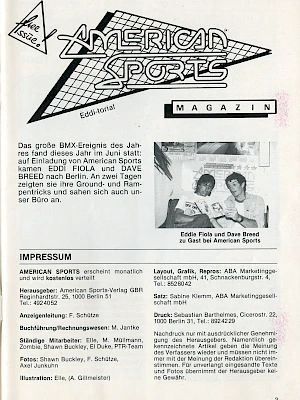 American Sports 7/1985 Seite 3