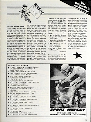 Speed 7/1984 Seite 13