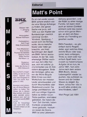 BMX Freestyle 1/1991 Seite 3