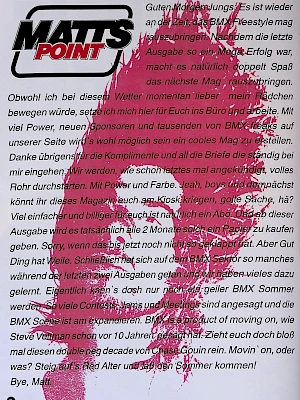 Freestyle BMX 2/1992 Seite 4