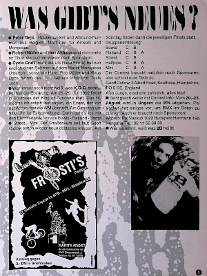 Freestyle BMX 2/1992 Seite 11