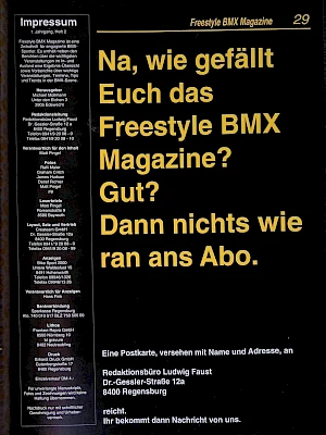 Freestyle BMX 1/1992 Seite 29