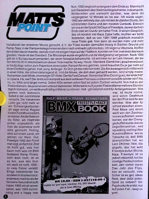 Freestyle BMX 5/1992 Seite 4