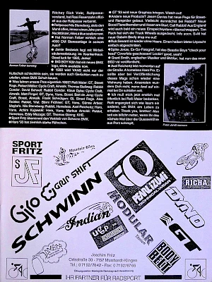 Freestyle BMX 5/1992 Seite 7